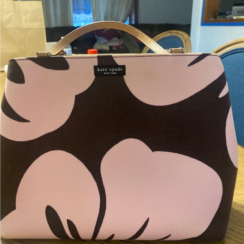 Kate spade hibiscus vintage purse